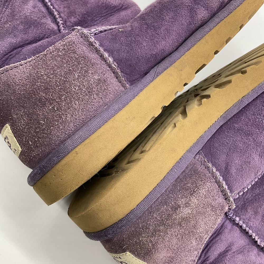 Ugg Purple Bailey Bow Boots - Gem, image size:1000x1000